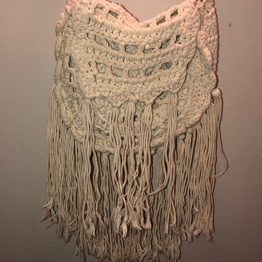 Beautiful White Crossbody Bag